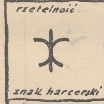 rzetelność — znak harcerski