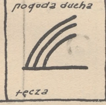 pogoda ducha — tęcza