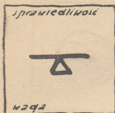 sprawiedliwość — waga