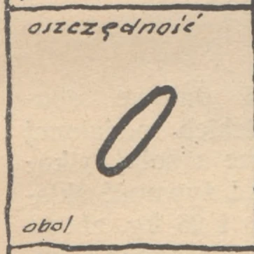 oszczędność — obol