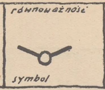 równoważność — symbol